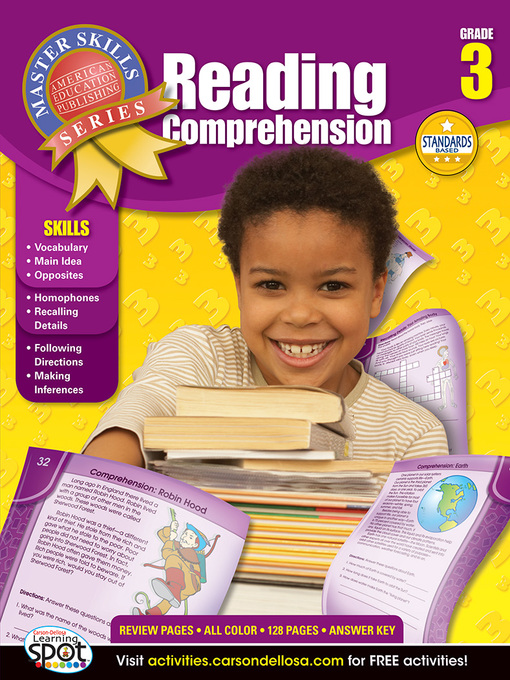 Title details for Reading Comprehension, Grade 3 by Carson Dellosa Education - Available